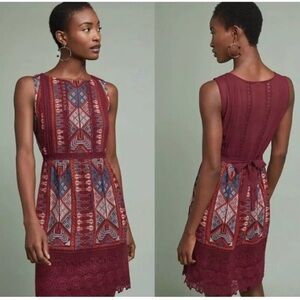 Anthropologie shift dress, Beaumier shift by Akemi+Kin